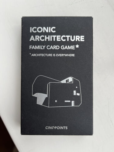 cinqpoints iconic architecture family card game - Picture 1 of 4