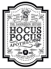 Hocus pocus apothecary sisters witchy High Quality Metal Fridge Magnet 3x4 009