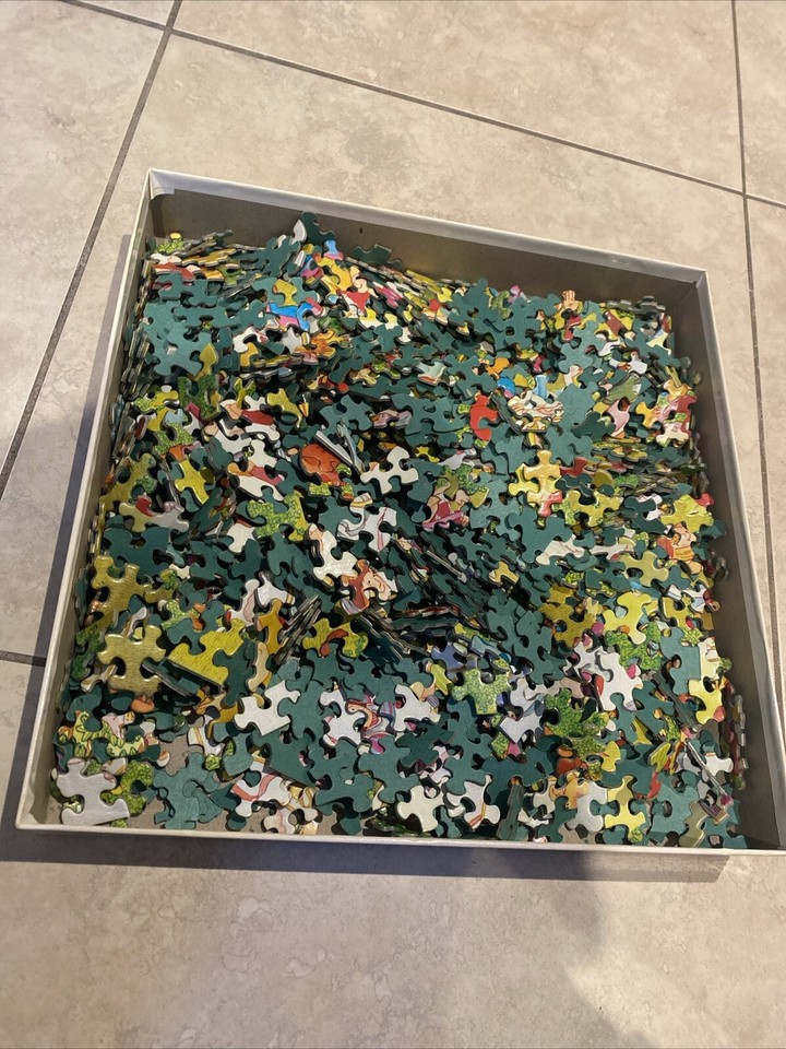 Vintage 1976 Springbok 1000pc jigsaw puzzle The Twelve Days of