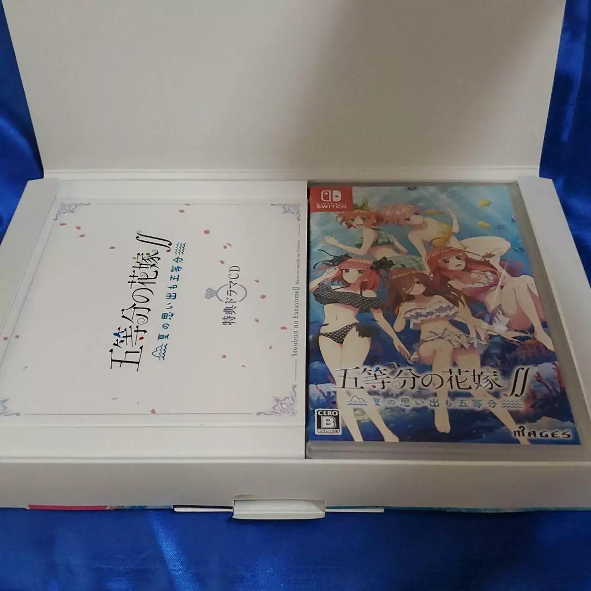 Switch Game The Quintessential Quintuplets Summer Memories Limited Edition  BOX