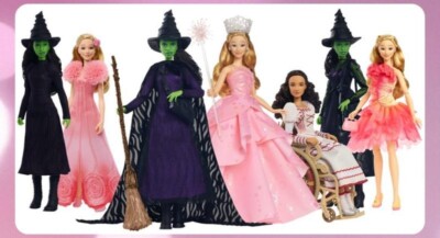 Full Set / Konvolut 7 Wicked Puppen - Mattel - Druckfehler - wrong URL 