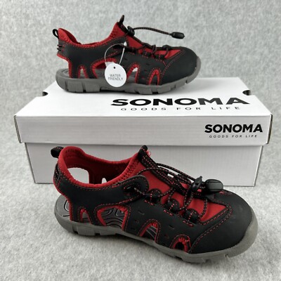 Sonoma Water Shoes Boys Size 1 Youth Sandals Outdoor Whirlwind River New