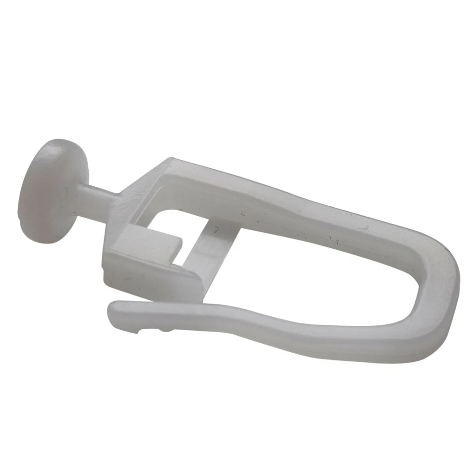 100 Faltengleiter - Gardinengleiter - Faltenhalter - Gardinenhaken mit 7mm Kopf - Bild 3 von 4