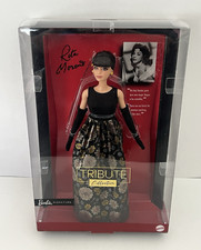 Rita Moreno Barbie Signature Tribute Collection Mattel Doll NIB in Black & Gold