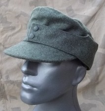WH Feldm&uuml;tze M43 Mannschaft Wolle feldgrau Gr&ouml;&szlig;e 59