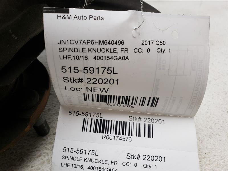 13-20 370Z Driver Left Front Spindle Knuckle OEM 400154GA0A