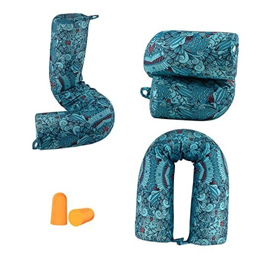Twist Memory Foam Travel Pillow for Neckhin, Lumbar and Leg Support-for C