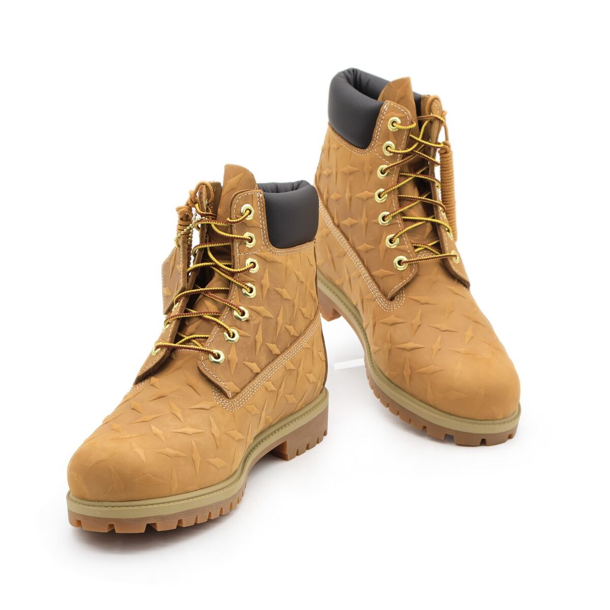 TB0A6DD4231 Supreme Timberland Diamond Plate 6inch Premium Waterproof Boot  Wheat