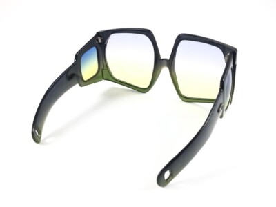 VINTAGE SUPER RARE CHRISTIAN DIOR OPTYL TRANSLUCENT D01 GREEN