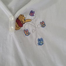 Disney Winnie The Pooh Top White 100 Cotton Shirt Womens Medium