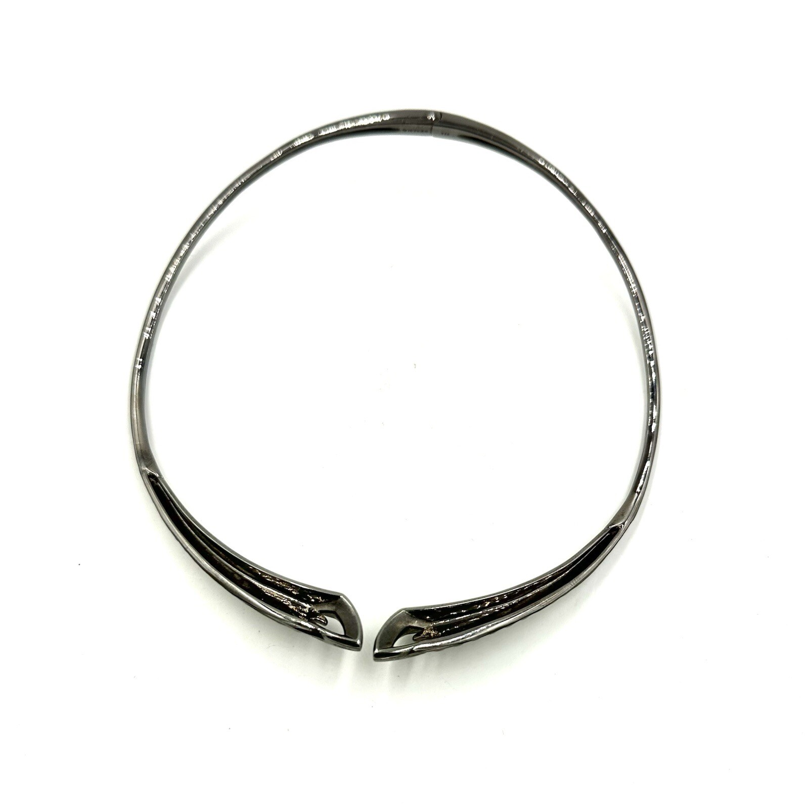 REALM Sterling Silver Python Collar Choker Neckla… - image 9