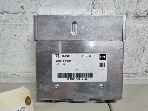 Opel Corsa B 1,2 Motorsteuergerät ECU 33KW/45PS X12SZ Motor 16213099