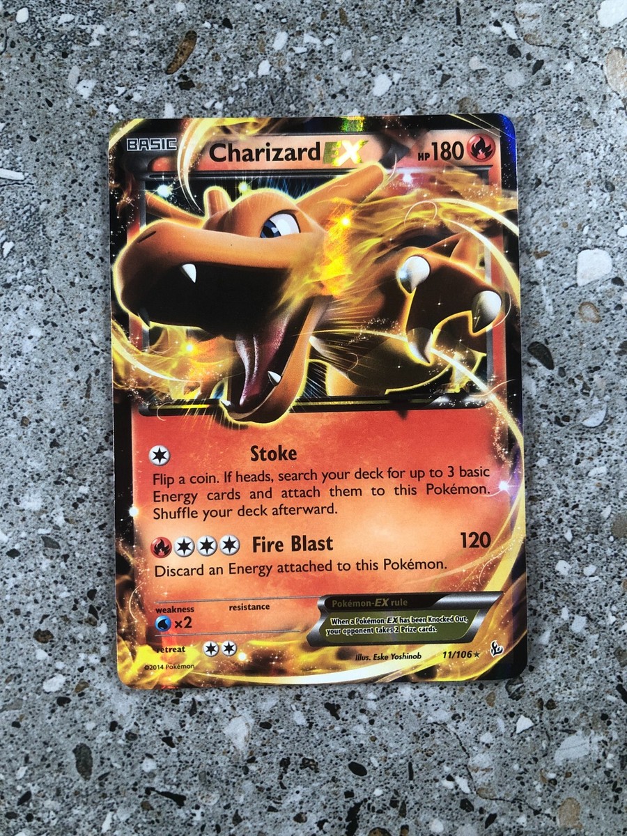 bearcat Charizard EX M Charizard EX - 101/108 - Evolutions Ultra Rare - OC Error