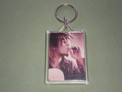 Porte-clés Officiel Bob Marley Lion Logo - Alliage De Zinc, Finition Nickel Noir Et émail Doux - Idée Cadeau Fan