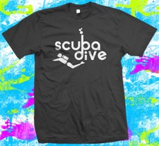 Scuba Diving T-Shirt - New - 4 colours - Extra Small to 5XL