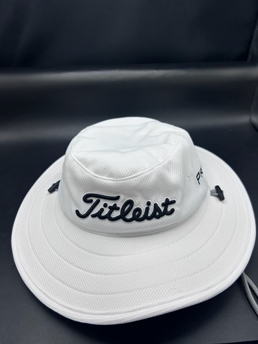Titleist Tour Aussie Collection Bucket Hat Sun Golf Cap - White - 第 4/5 張圖片