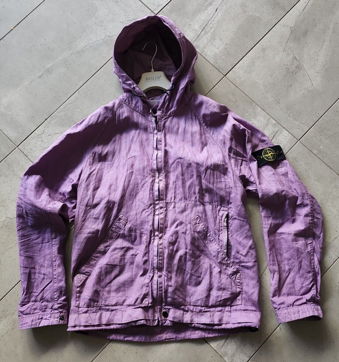 Stone Island Made in Italy Lino Watro Tela Jacket L linen Stone Island Made in Italy Lino Watro Tela Jacket L linen