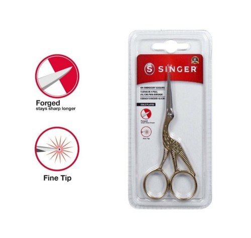SINGER Embroidery Scissors Set of 3. - Picture 6 of 8