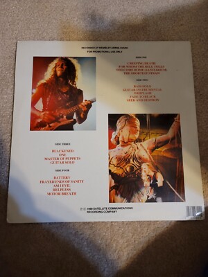 METALLICA Welcome Home (Sanitarium) 2 LP Unplayed! Hard to find 