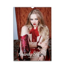 Amanda Seyfried Seductive Full photo calendar 2027/28 personalised Choose Start