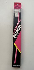 Neon Pink Johnson  Johnson Reach Vintage Toothbrush Soft NOS OG Package