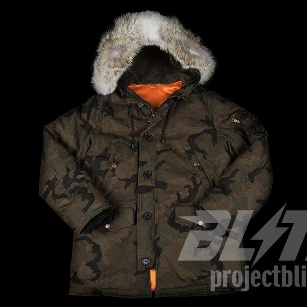 VESTE PARKA JACQUARD DENIM N 3B SUPREME X LOUIS VUITTON 2017 taille 50 L Large