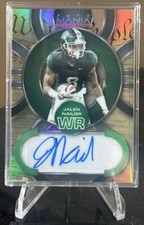 JALEN NAILOR 2022 Wild Card Auto Mania Green AUTOGRAPH 7/15 MINNESOTA VIKINGS