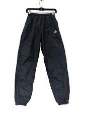 Women  s ADIDAS ESSENTIALS BLACK TRACK PANTS 2977
