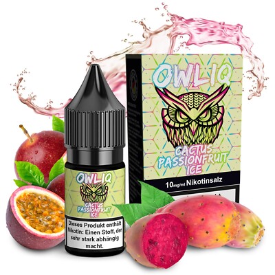 Premium Liquid Cactus Passionfruit Ice Aroma - OWLIQ 10 ml 10 mg