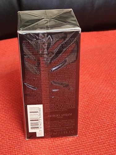 Giorgio Armani Code Eau de Toilette 75 ml Vaporisateur Nachfüllbar NEU OVP - Bild 2 von 6