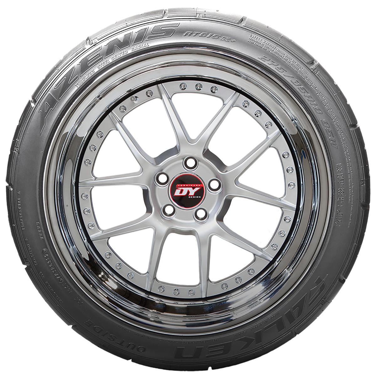1 New Falken Azenis Rt-615k+ - 275/40r17 Tires 2754017 275 40 17