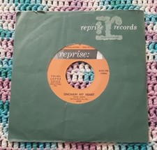 Trini Lopez 45 If I Had a Hammer / Unchain My Heart Reprise ex+