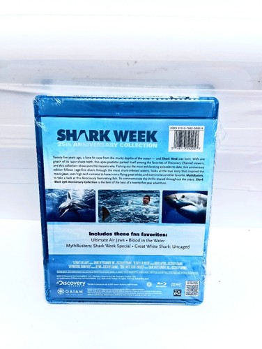 Shark Week The 25th Anniversary Collection (Blu-ray) RARE OOP BRAND NEW SEALED - Picture 2 of 2