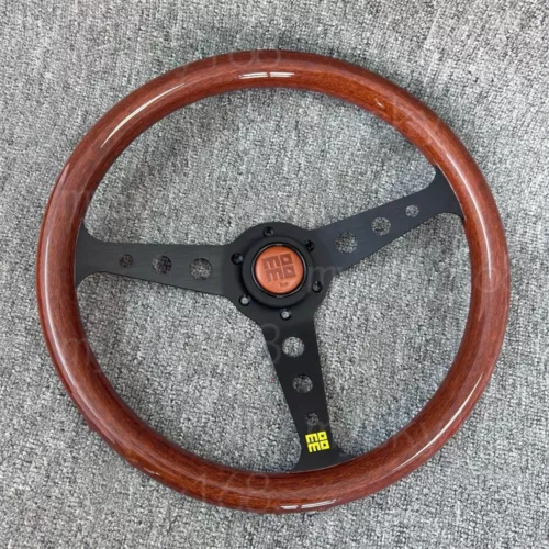 MOMO Steering Wheel HERITAGE MOD.07 WOOD 340MM 14 inch - Picture 2 of 9