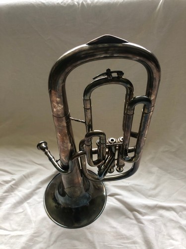 Vintage Philipp Reichel German Eb Alto/Tenor Horn owned by Alphonse Mouzon - Picture 8 of 9