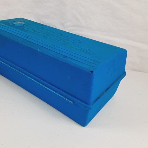 View Master Collectors Case Blue Hard Plastic Storage Case Vintage *READ* - Picture 8 of 13