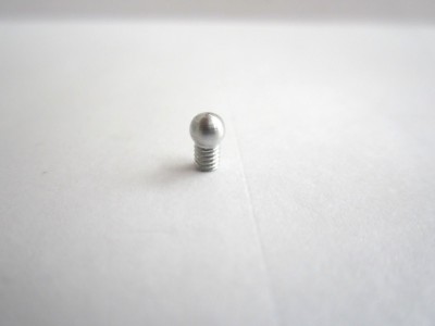 SHOTGUN BEAD  .130'' DIAMETER HEAD- ALUMINUM.  THREAD 3 X 56  (ITEM # H-69)