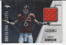 BROCK OSWEILER RC 2012 Rookie & Stars Dress For Success Jersey