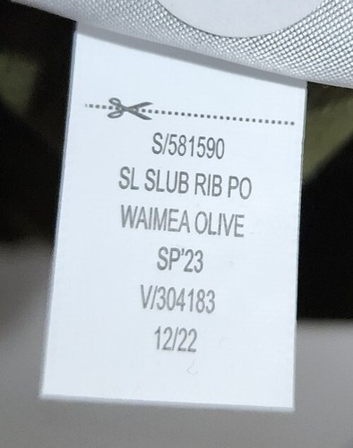 Banana Republic Women's Sleeveless Slub Ribbed Polo Tank Top Shirt Green Size L - Picture 8 of 9