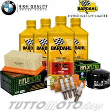 Tagliando BMW R 1200 RT 2010 2011 2012 2013 Kit Olio Bardahl XTC Filtri Candele