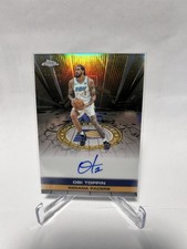 2025 Topps Chrome Obi Toppin Auto #/50 TAU-OBI