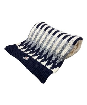 MONCLER                    SCIARPA Low Gauge Knit Scarf ivory 420919913600