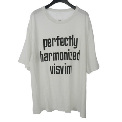 Visvim 23AW JUMBO TEE S/S P.H.V. Jumbo Tshirt Kurzarm 5 Weiß