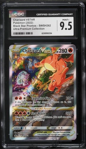 CGC 9.5 Charizard VSTAR Full Art Promo Ultra Premium Collection 2022 Pokemon 262