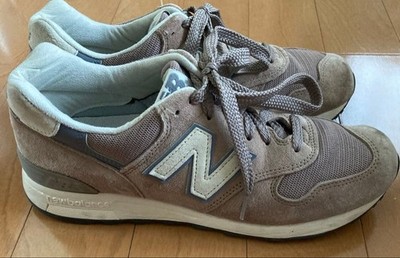 New Balance M1400CM Sneakers Pink-Grey Suede Made in USA 27.5cm Excellent Condi