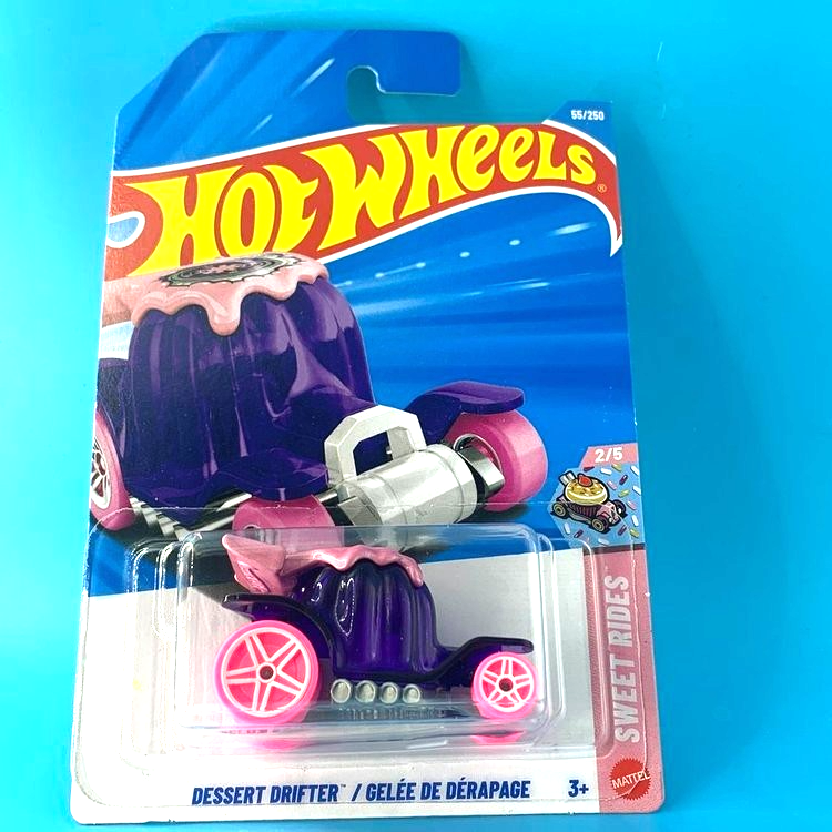 HOT WHEELS 2026 DESSERT DRIFTER TRANSPARENT PURPLE 55/250 JJJ25