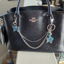 Butterflies Purse Chain, Bag Charm/Keychain