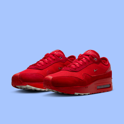 Nike x Jacquemus Air Max 1 SP 'Mystic Red' HM6690-600 Men's Size 9