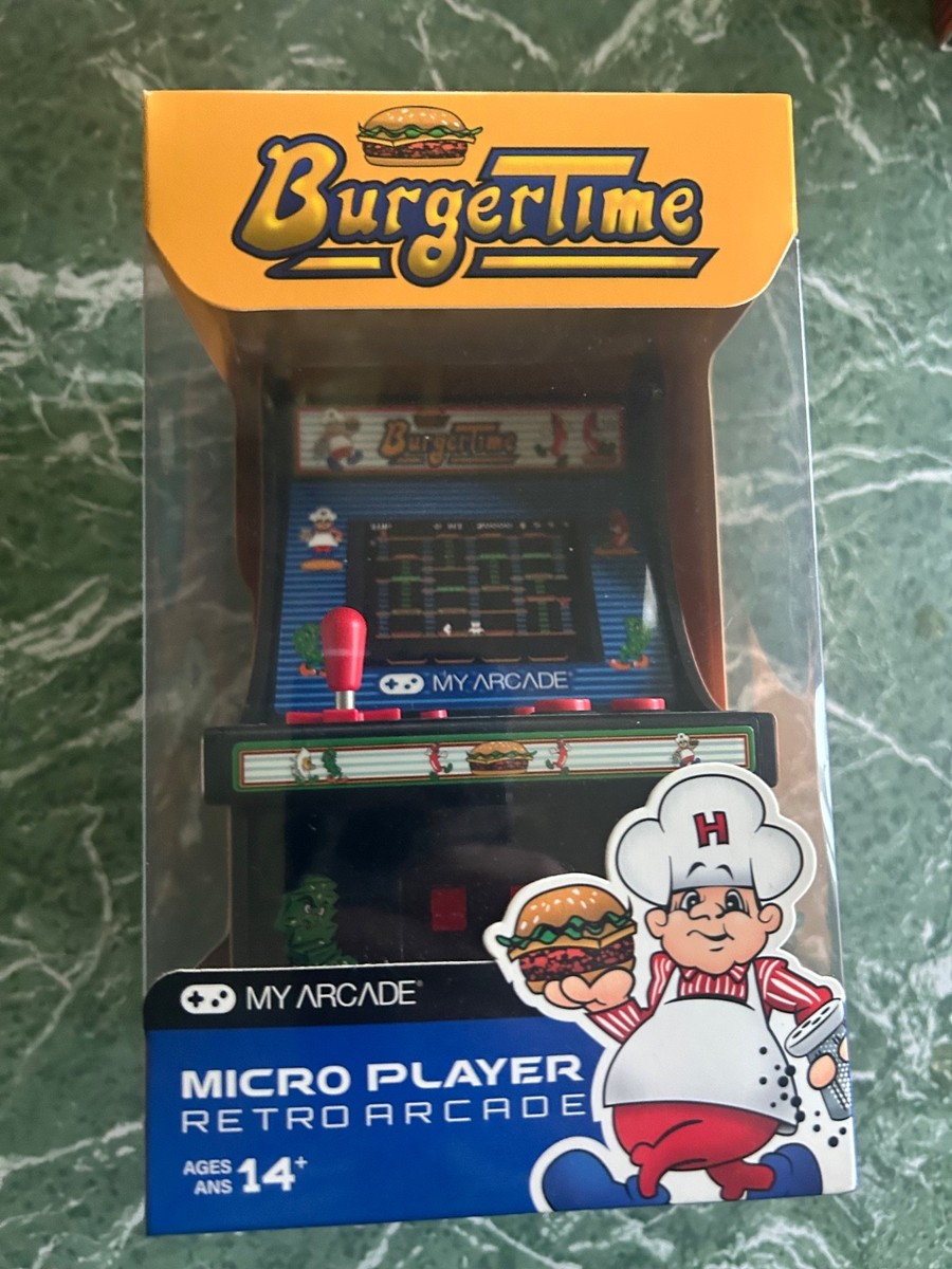 Burgertime My Arcade Micro Player Retro Arcade New in Box | eBay
