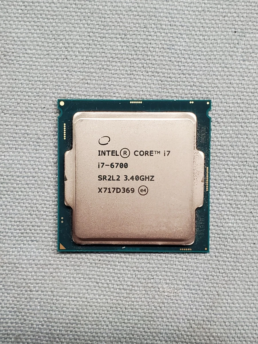 Intel Core i7-6700 Processor Model Computer Processors (CPUs) for
